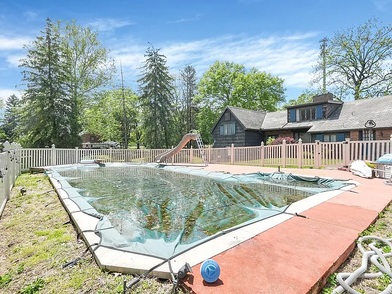 Inground pool with deck